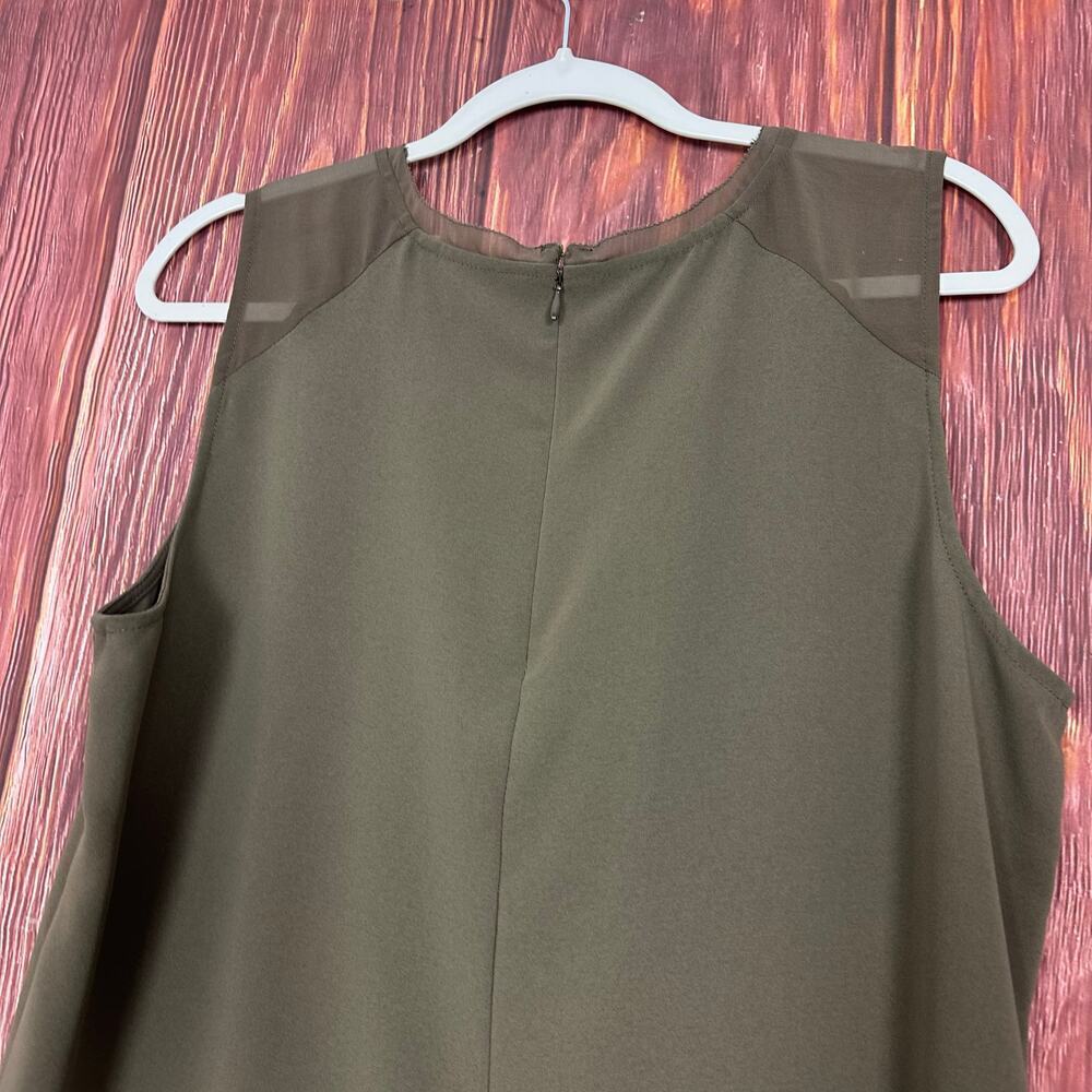 Soft Surroundings Teagan Tank Top Blouse Brown Sleeveless Size Large NWT - Picture 5 of 7